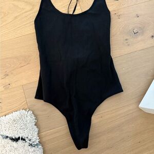 Babaton aritzia Classic Black Bodysuit